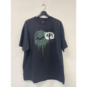 Vintage AFI Despair Faction Shirt Large Black‎ Love Like Winter Band 2007 Emo